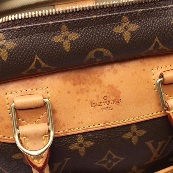 LOUIS VUITTON Brown Monogram Leather Deauville Bag - Picture 7 of 11